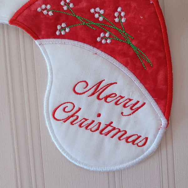 EWC211 ITH Large Applique Candy Cane Design