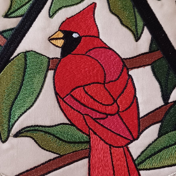 EWC218 Christmas Cardinal Topper