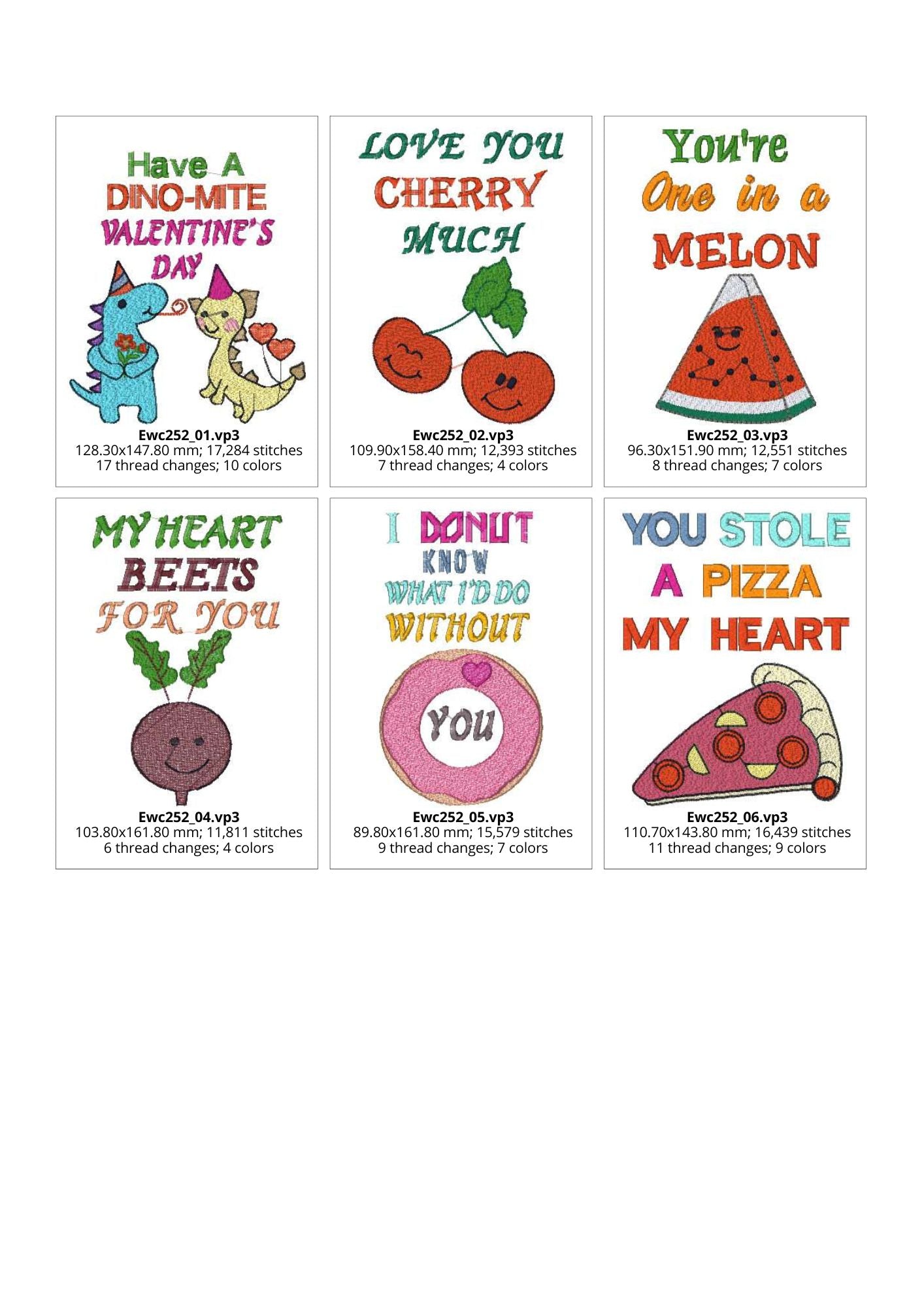 EWC252 - Valentine Designs 1