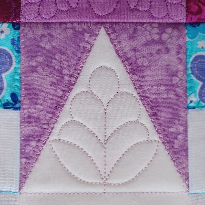 EWC260 Applique Star Quilt Block 2