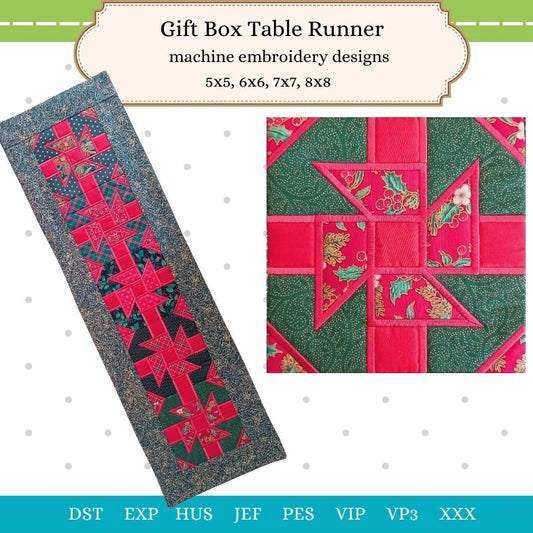 EWC263  Gift Box Table Runner