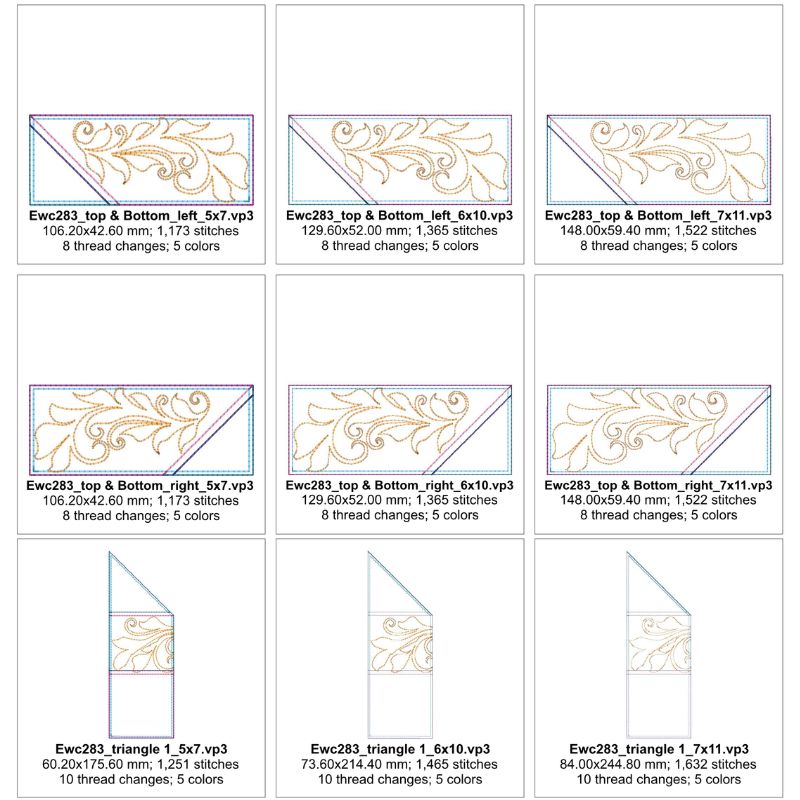 EWC283 - Summer Rose Table Runner