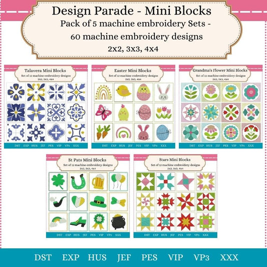 EWDP001 Design Parade - Mini Blocks