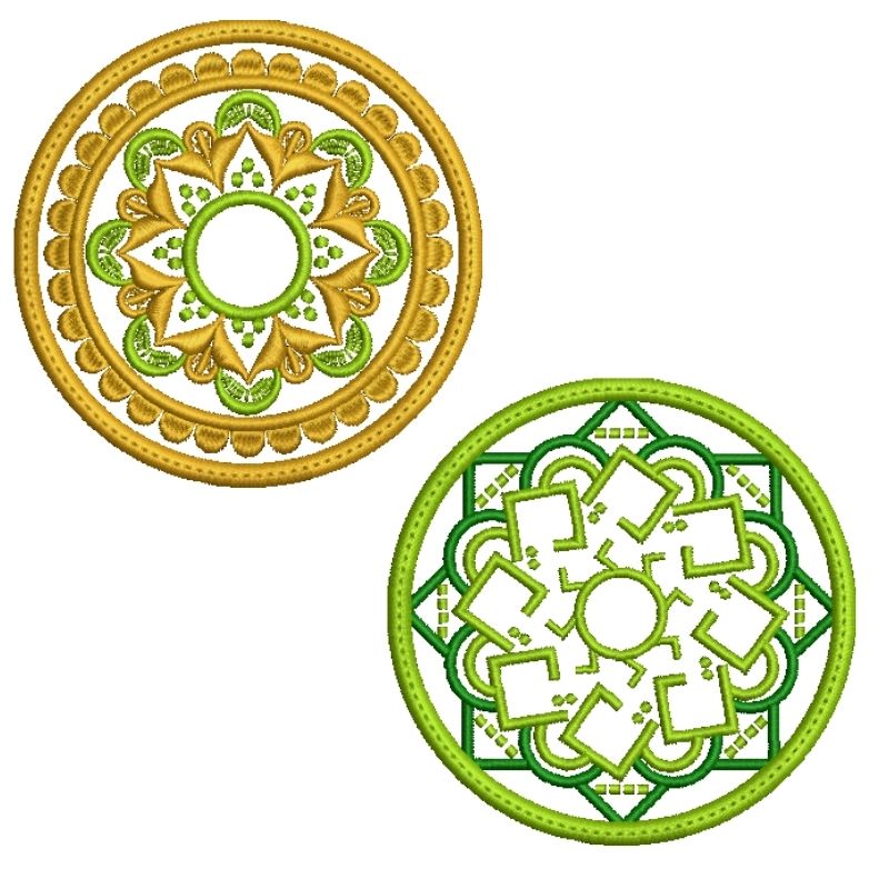 EWM003 ITH Mandala Coasters