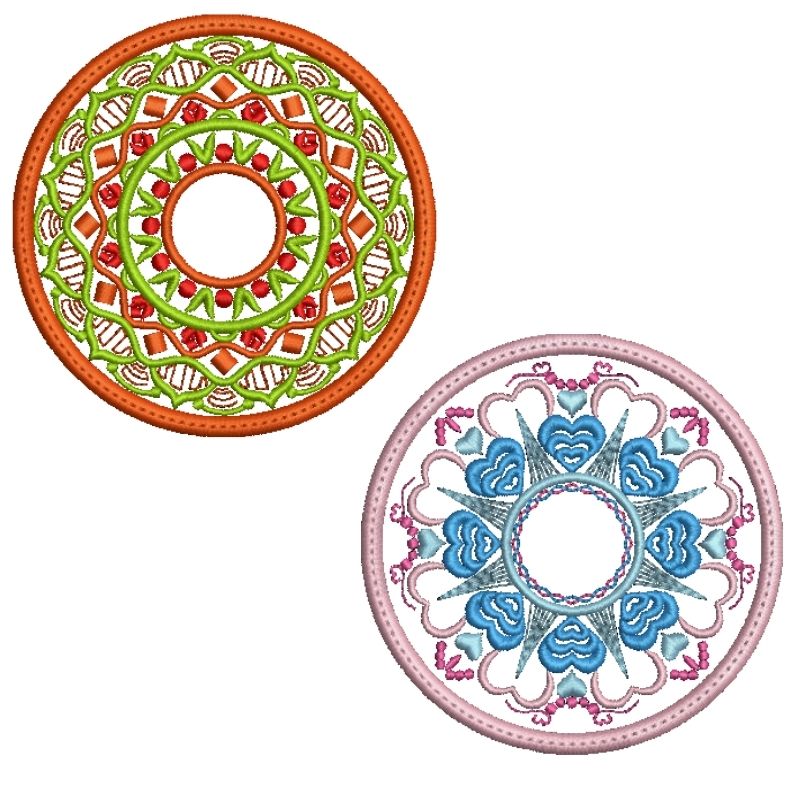 EWM003 ITH Mandala Coasters
