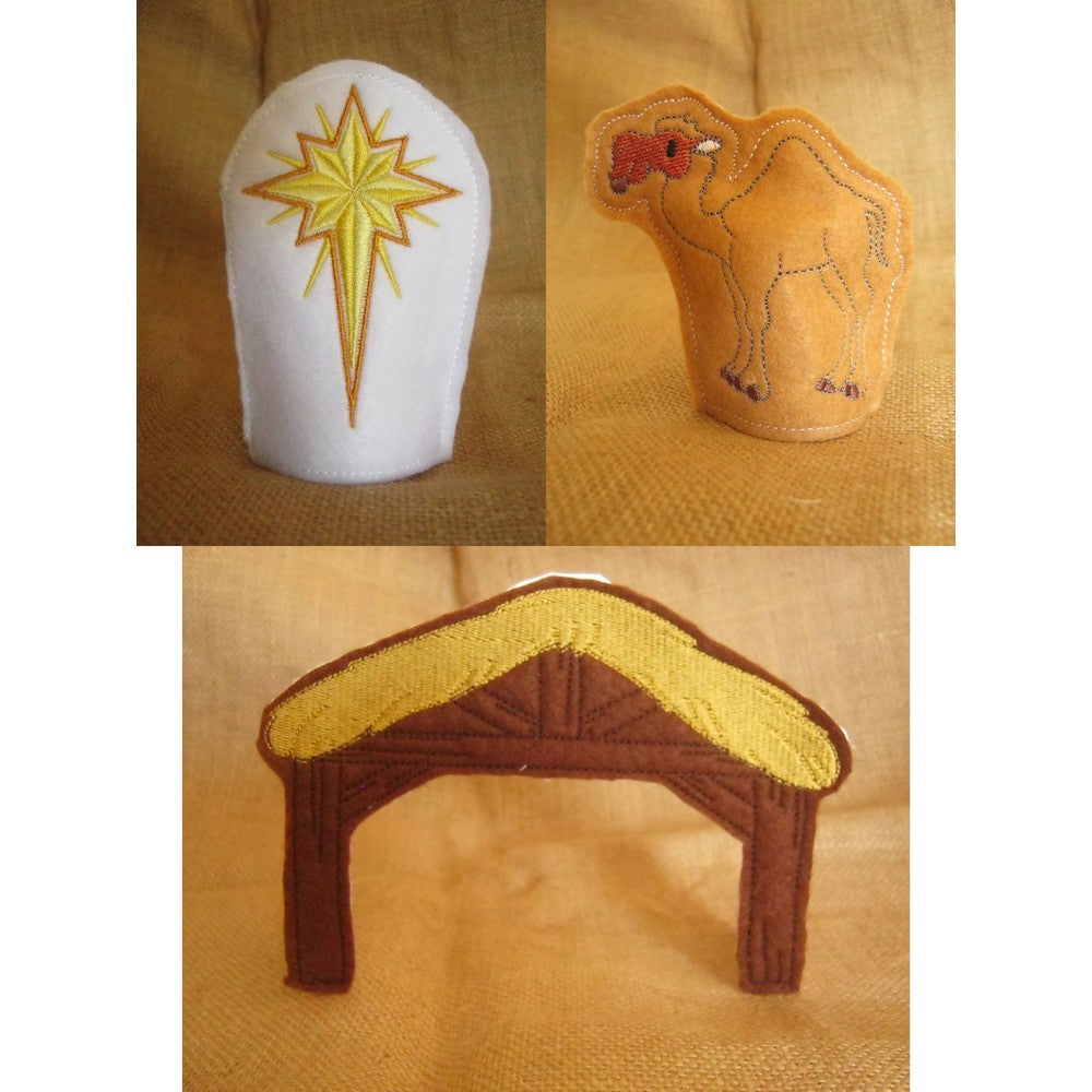 EWV074 - Nativity Tea Light Covers