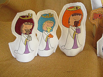 EWV074 - Nativity Tea Light Covers