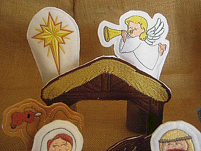 EWV074 - Nativity Tea Light Covers