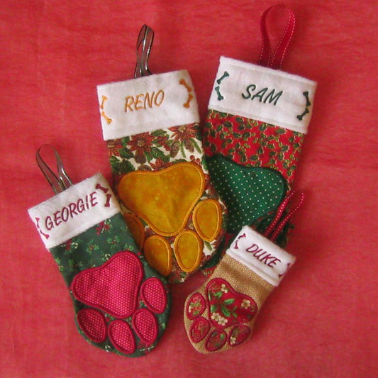 EWV087  ITH Puppy Paw Stockings