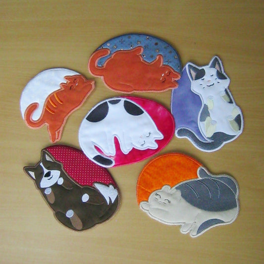 EWV117  ITH Pets Mug Rugs