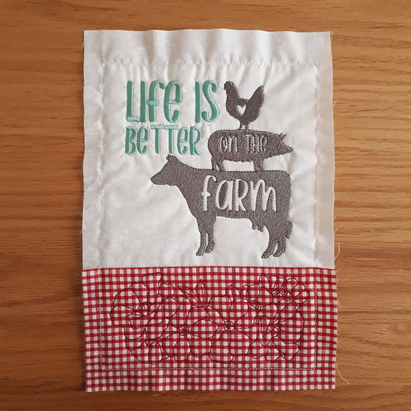 EWV215 Farm Life Quilt