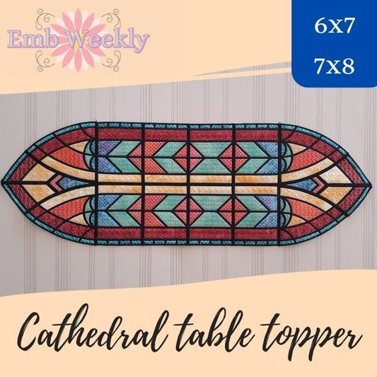 EWV235  Cathedral Table Topper