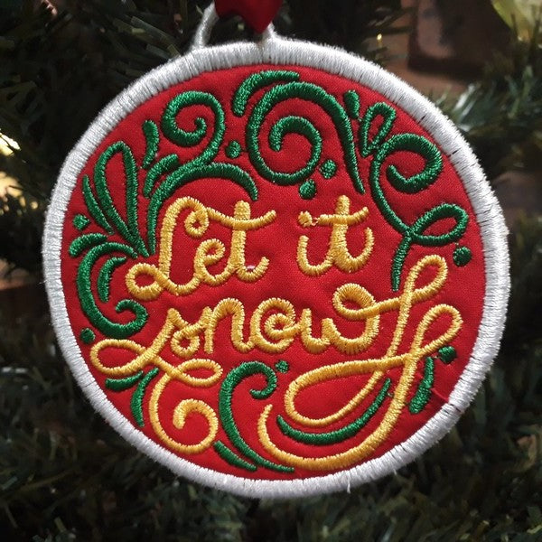 EWV249 Quilted Christmas Ornaments ITH