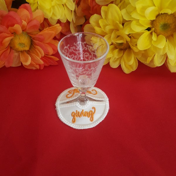 EWV286  ITH Wine Glass Shoes