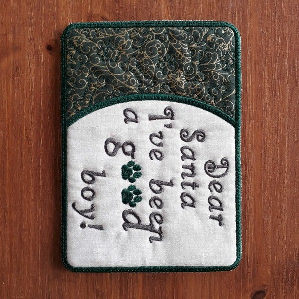 EWV292 ITH Woofmas Mug Rugs