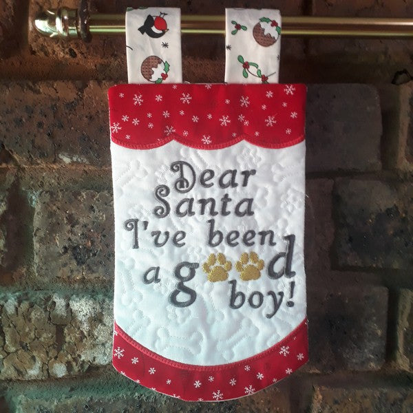 EWV294 Woofmas Garden Flag