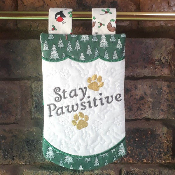 EWV294 Woofmas Garden Flag