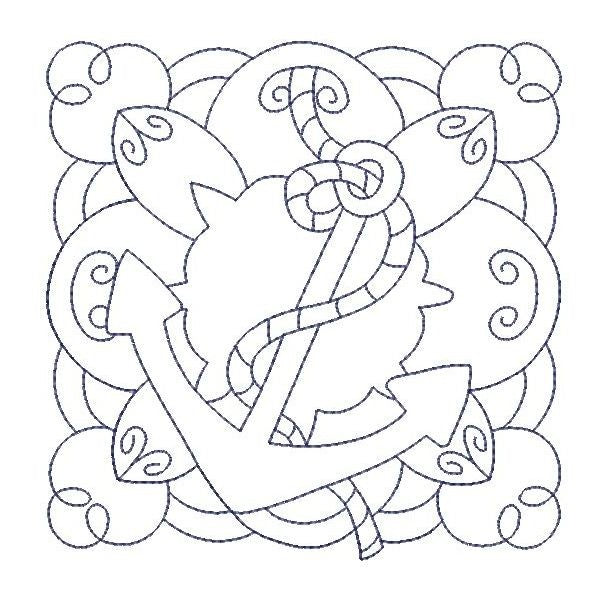 EWV297 Seaside Quilt Blocks