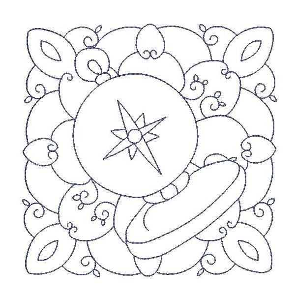 EWV297 Seaside Quilt Blocks