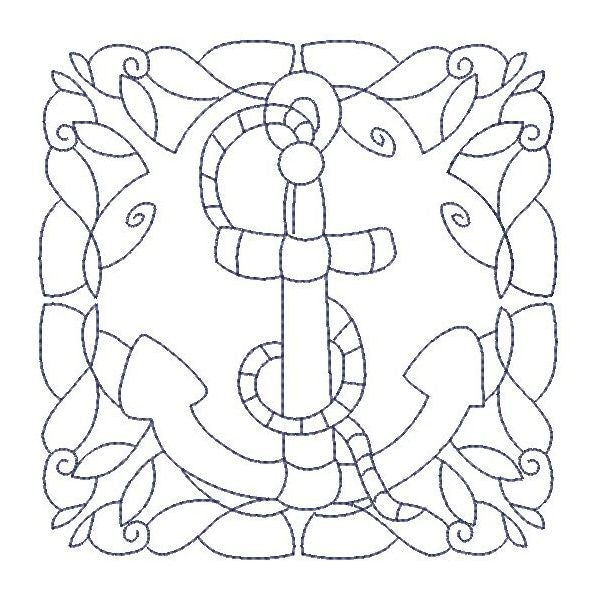 EWV297 Seaside Quilt Blocks
