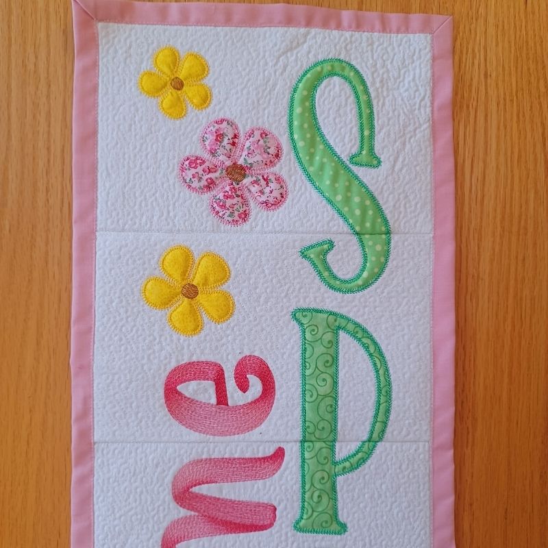 EWV301 Welcome Spring Hanger