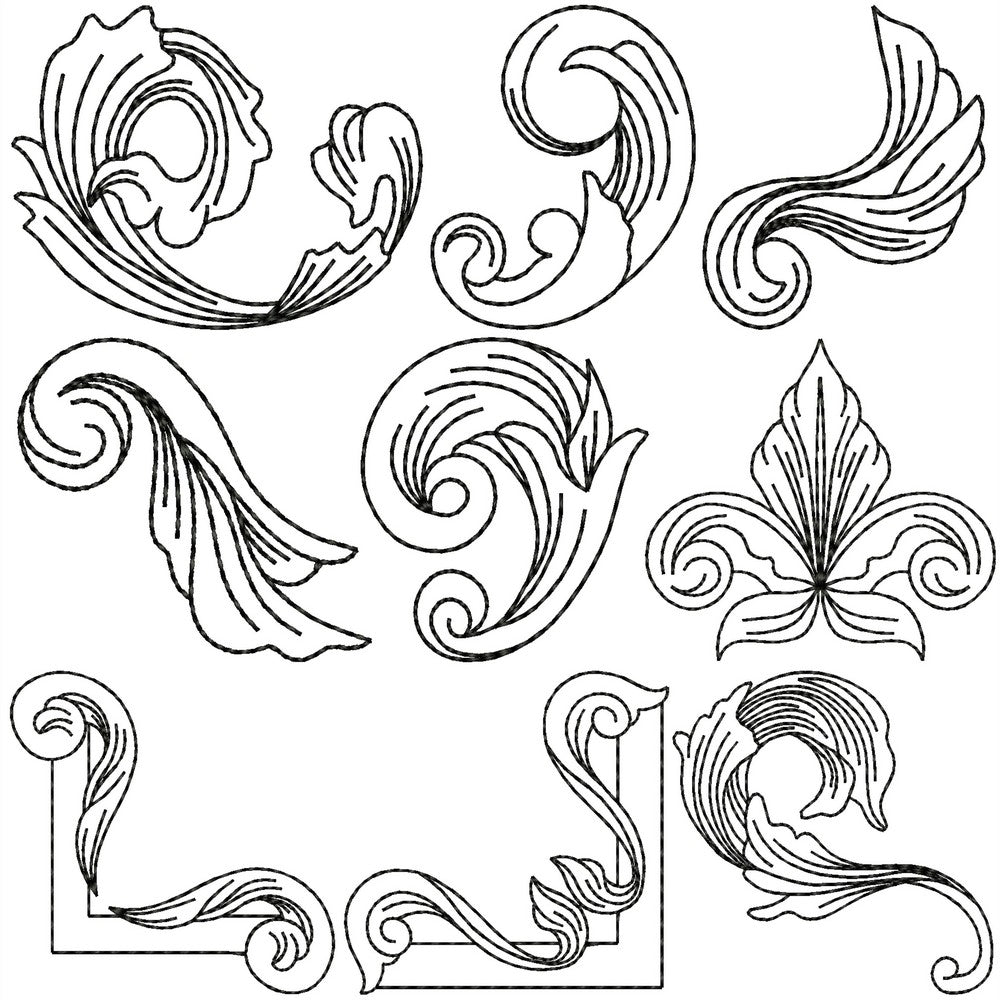 EWV309 Acanthus Elements Pack