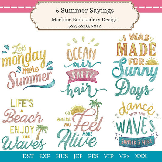 EWV313 Summer Sayings