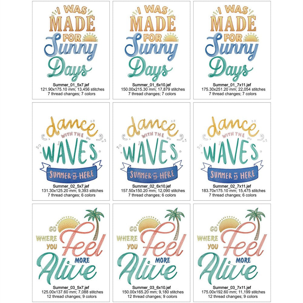 EWV313 Summer Sayings