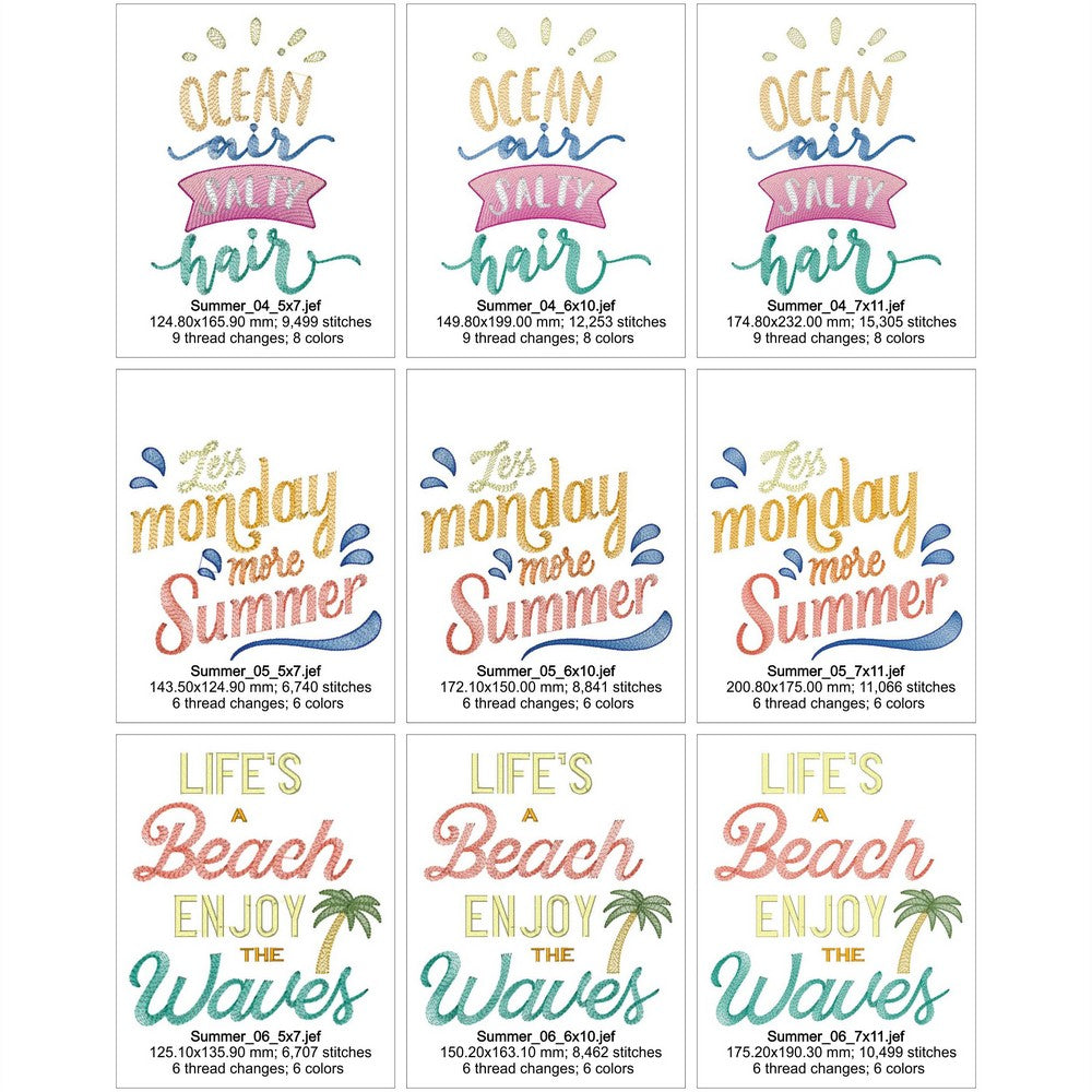 EWV313 Summer Sayings