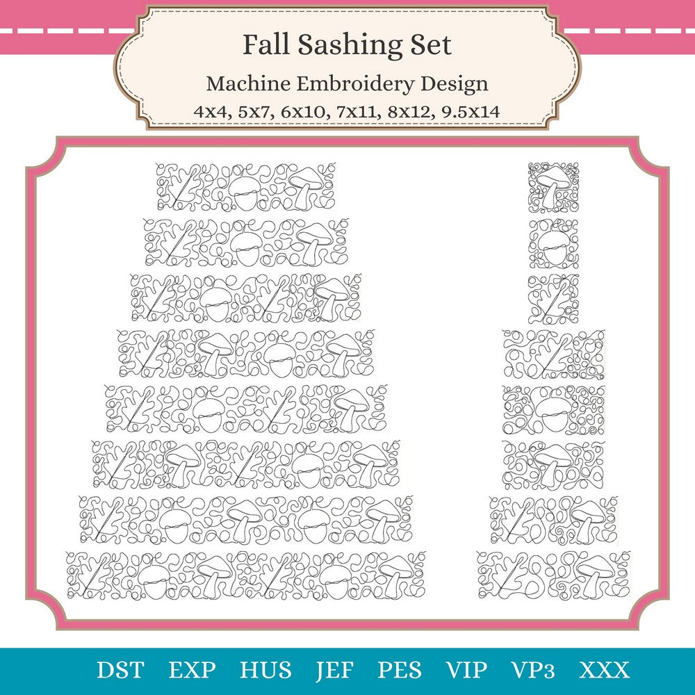 EWV336 - Fall Sashing Set