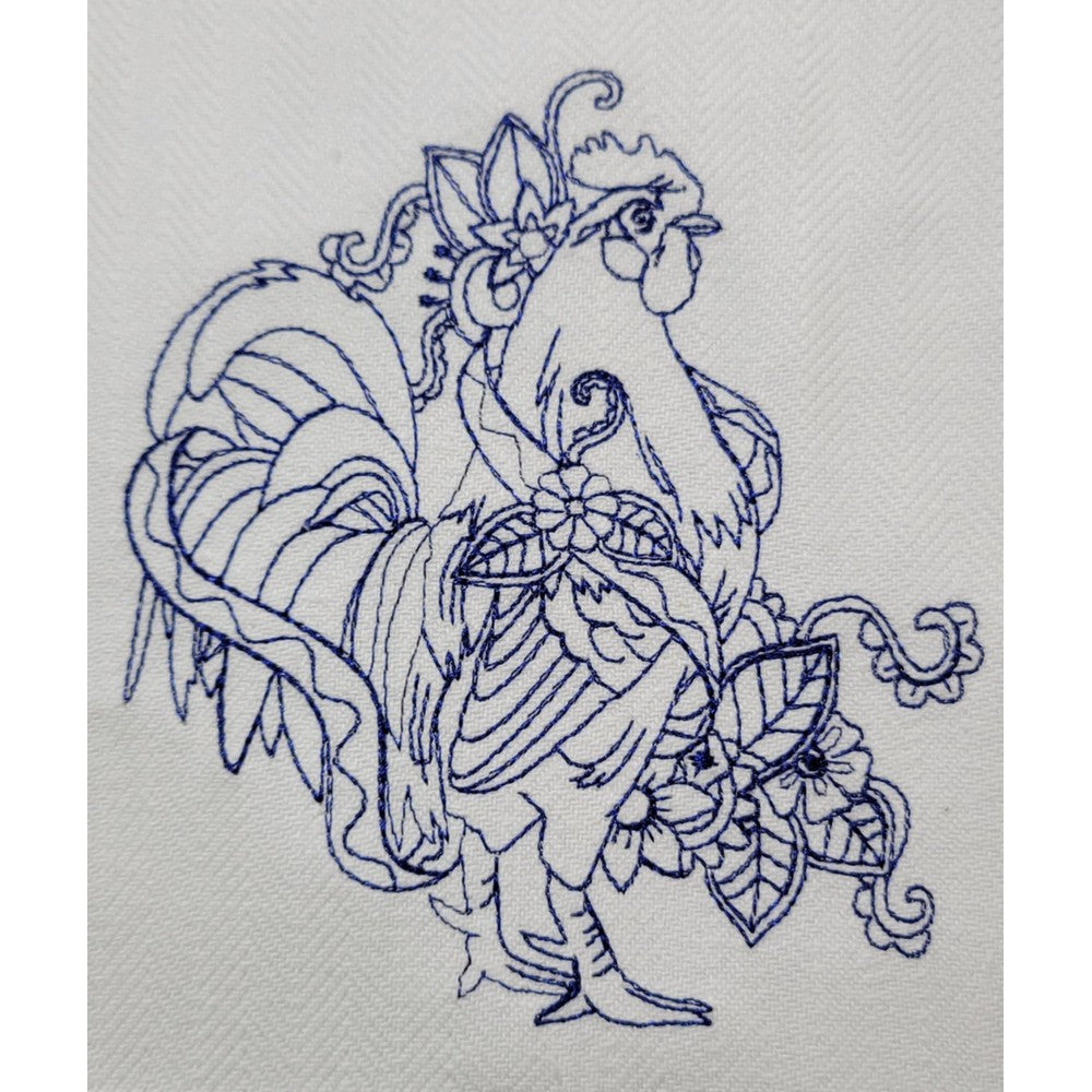 EWV342 - Vintage Roosters