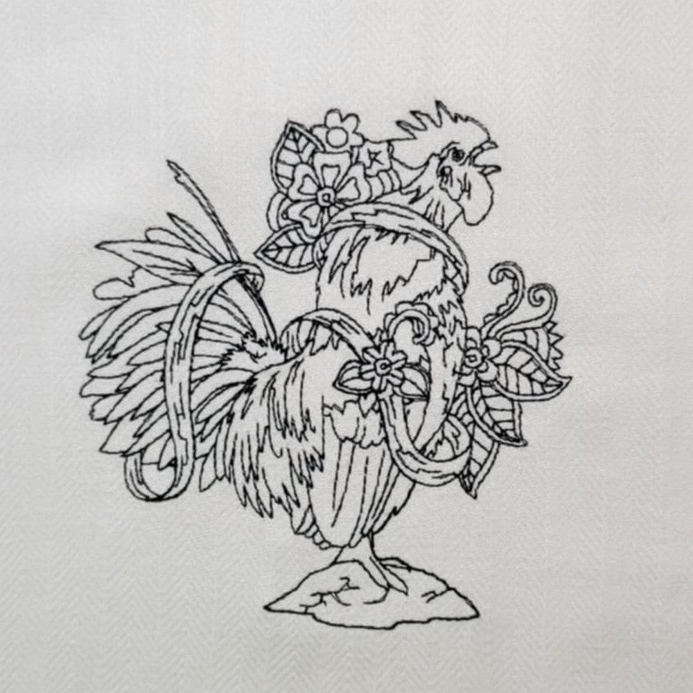 EWV342 - Vintage Roosters