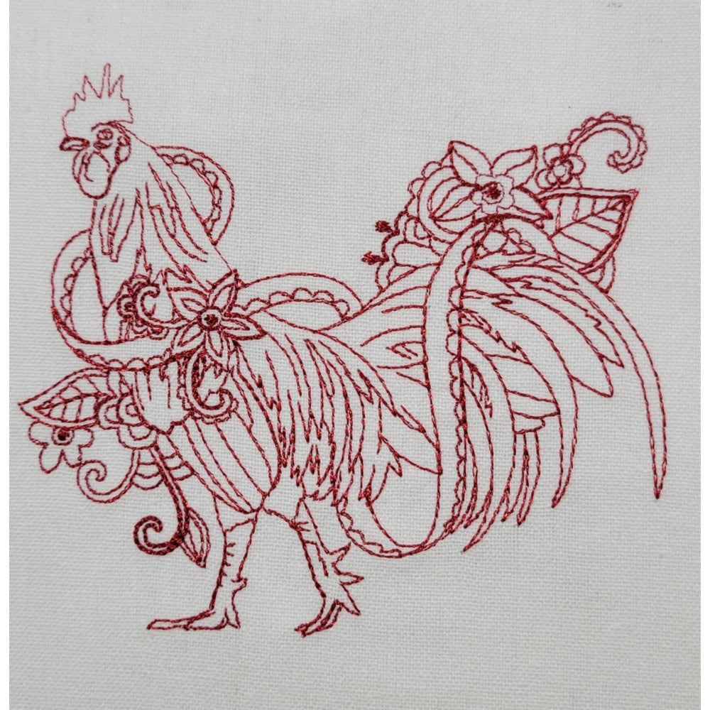 EWV342 - Vintage Roosters