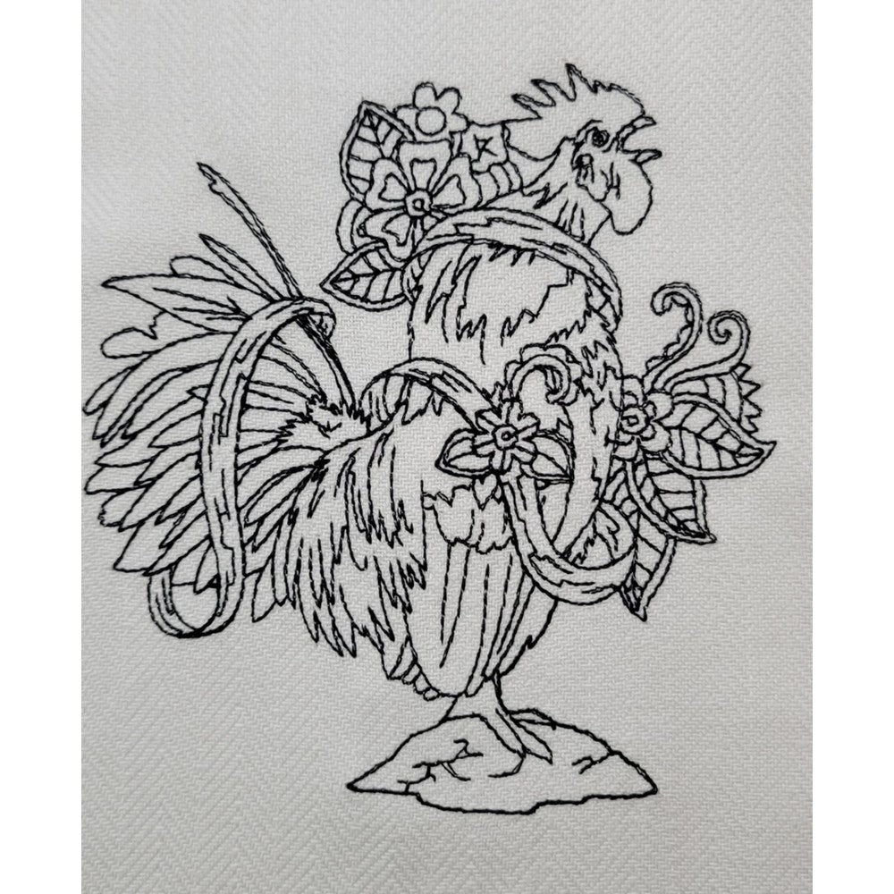 EWV342 - Vintage Roosters