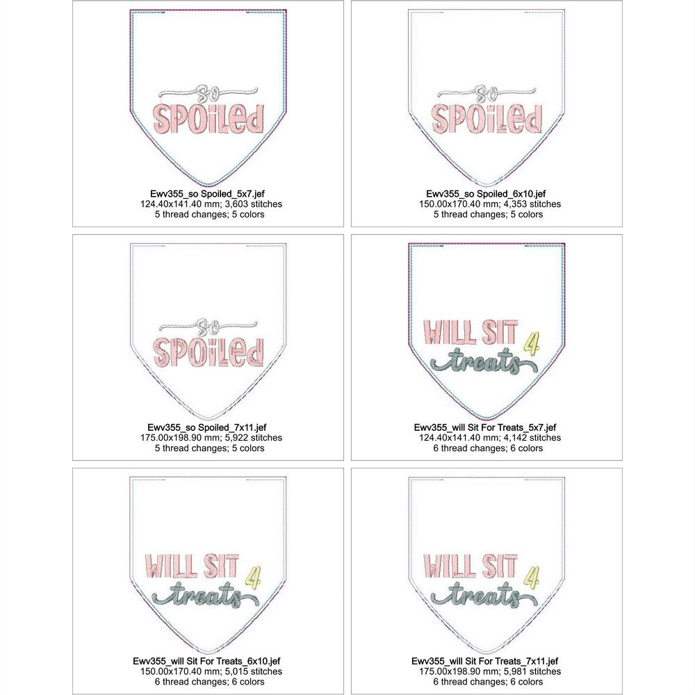 EWV355 -ITH Doggo Bandanas 2