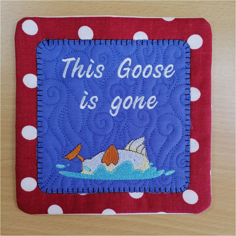 EWV376 - Farm Geese Trivets