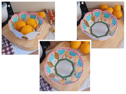 ITH Sweetheart Apple Slice Bowl Instructions