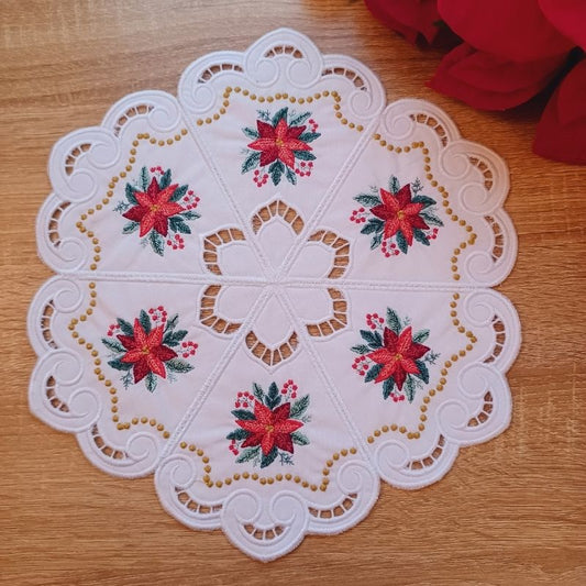 Christmas Cutwork Topper