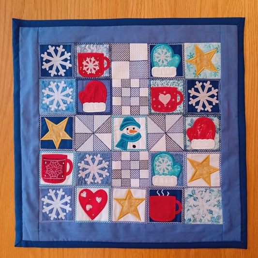 Winter Mini Quilt Instructions