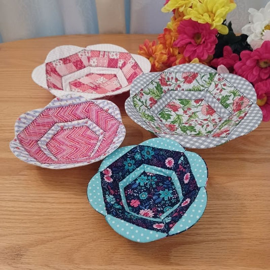 ITH Quilted Applique Bowls