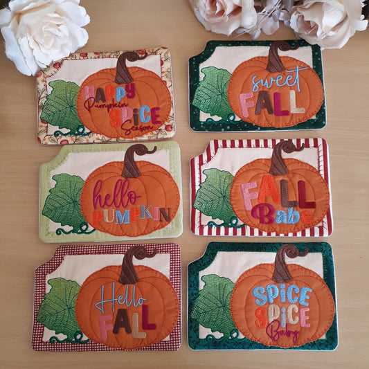 ITH Fall Mug Rugs & Placemats