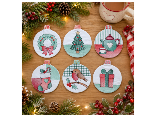 ITH Christmas Bauble Coasters