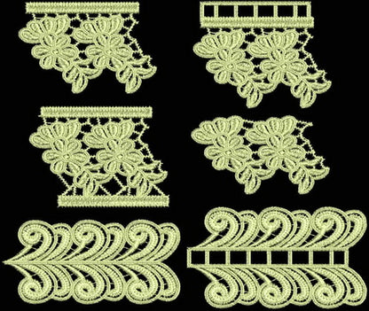 BES263 - FSL Antique Lace Edgings 8
