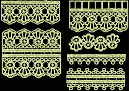 BES266 - FSL Antique Lace Edgings 11
