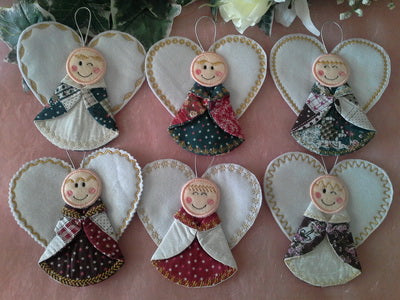 EW019 - Country Christmas Angels