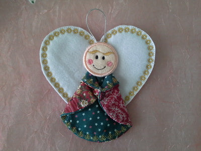 EW019 - Country Christmas Angels