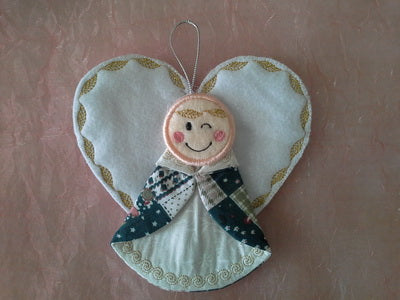 EW019 - Country Christmas Angels