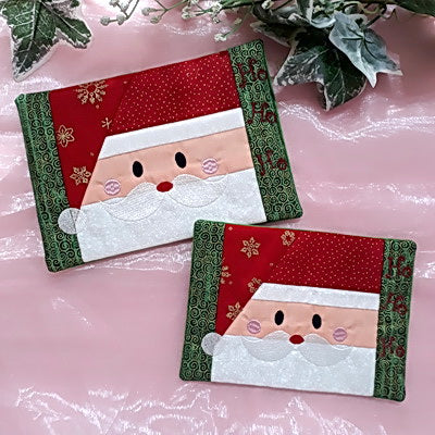 EW093 - ITH Santa Mug Rugs