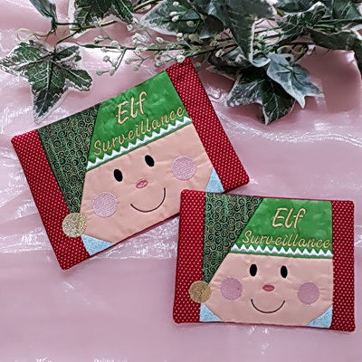 EW094 - ITH Elf Mug Rugs