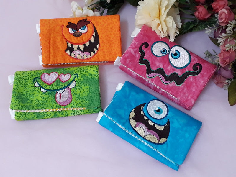 EW196 - ITH Tri Fold Monster Wallets